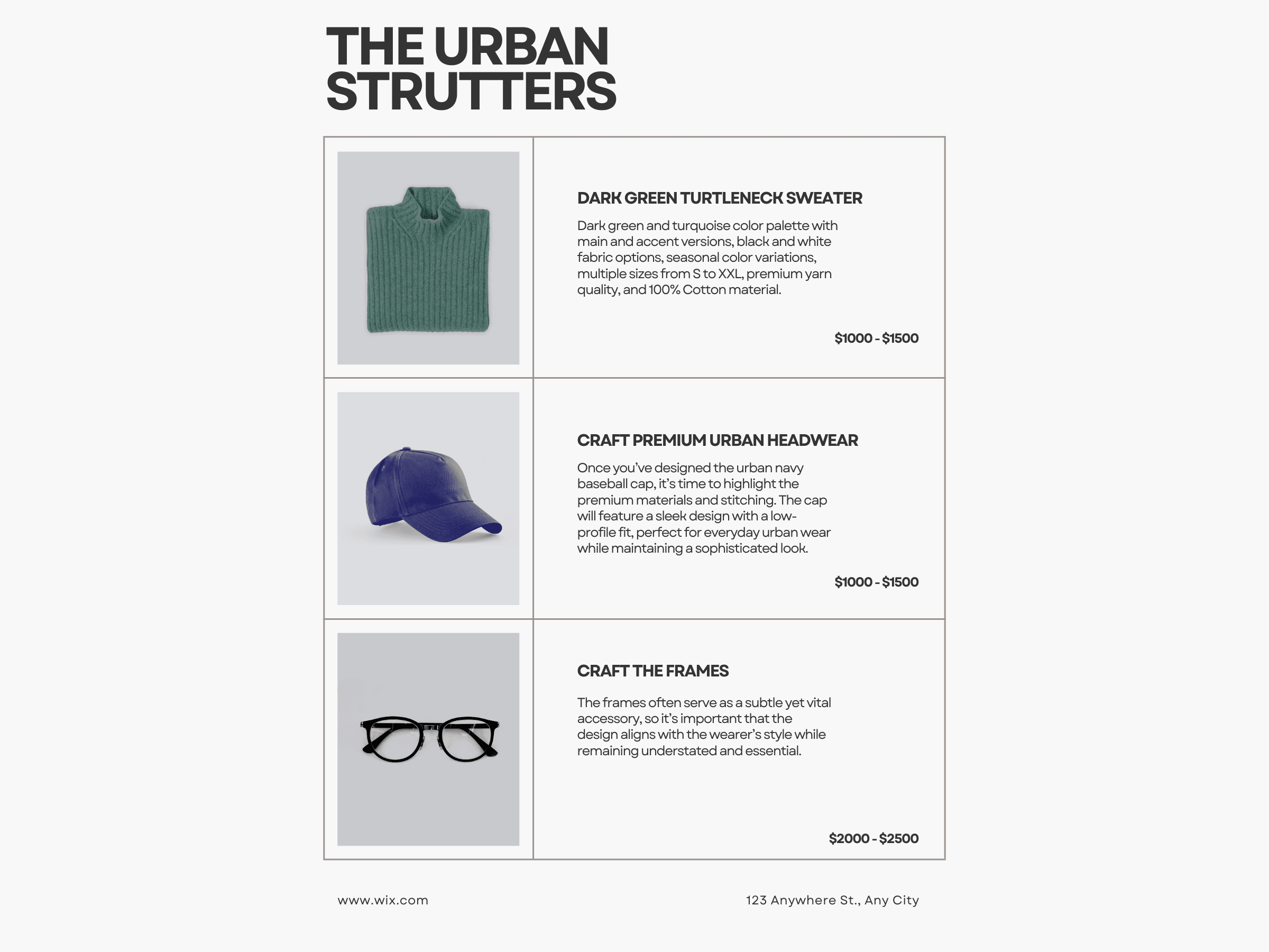 Catalog creation with imported products